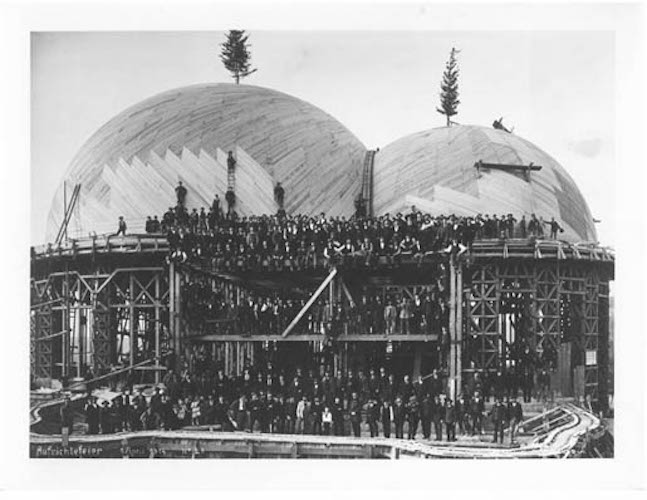 Richtfest Erstes Goetheanum, 1914